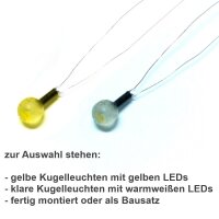 Wandlampen LED Straßenlampen Wandleuchten Kugelleuchte für H0 TT Häuser Gebäude