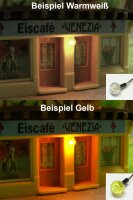 Wandlampen LED Straßenlampen Wandleuchten Kugelleuchte für H0 TT Häuser Gebäude