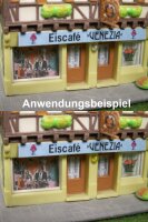 Wandlampen LED Straßenlampen Wandleuchten Kugelleuchte für H0 TT Häuser Gebäude