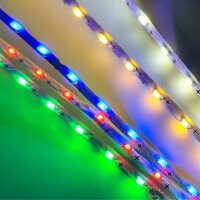 Mini LED Lichterkette 3mm schmal 100cm 90 LEDs Kirmes Markt Häuser Waggons RC