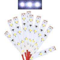 LED Hausbeleuchtung kalt weiß mit Kabel 8-16V...