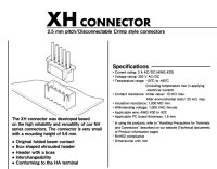 JST-XH 2.5 2.54mm Stecker inkl. 15cm Kabel + XH Buchse 2 3 4 5 6 7 8 9 10 Pin