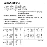 JST SM Stecker Buchse mit Kabel 15cm LED Streifen RC 2 3 4 5 6 Pin Connector 5x
