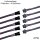 JST SM Stecker Buchse mit Kabel 15cm LED Streifen RC 2 3 4 5 6 Pin Connector 5x 4 Pin (5 Stecker + 5 Buchsen)