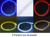 Mini LED Lichterkette 1,6mm schmal 100cm 138 LEDs Kirmes Markt Häuser Waggons RC