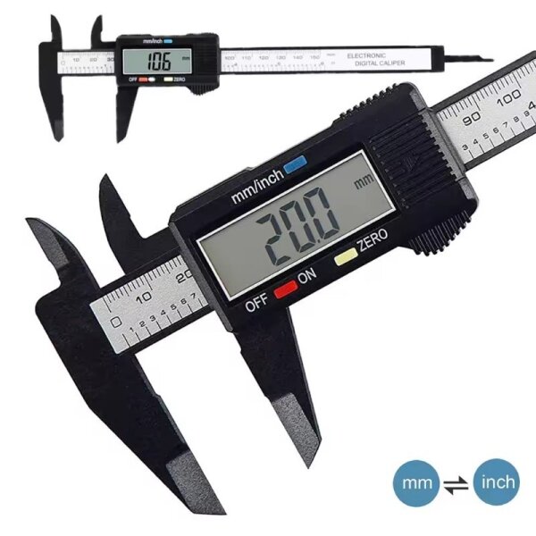 Messschieber Schieblehre Digital Messlehre 0-150 mm LCD Display Anzeige A2033