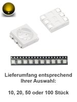 LED 5050 PLCC-6 SMD LEDs 3 Chip 10 20 50 100 Stück Set und RGB 9 Farben AUSWAHL