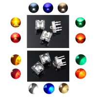 LED Piranha 3mm 5mm Super Flux Spider LEDs 10 20 50 100...