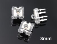 LED Piranha 3mm 5mm Super Flux Spider LEDs 10 20 50 100 Stück und Set 7 Farben