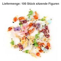 Figuren N sitzende Reisende ideal für Waggons Spur N...