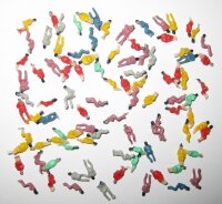 Figuren Z sitzende Reisende ideal für Waggons Spur Z 1:220 Set 50 100 Stück