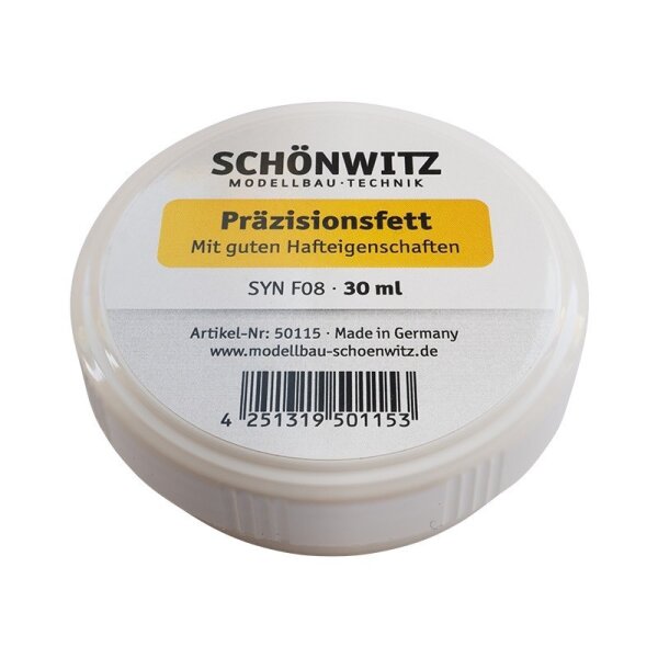 Präzisionsfett Fett SYN F08 30ml Spezialfett Modellbahn Modellbau Getriebe Lager