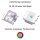 SMD LED RGB 0805 Regenbogen Farbwechsel langsam + schnell und blinken LEDs langsamer Farbwechsel 10 Stück