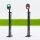 Lichtsignale Signale LED grün / rot 73mm Blocksignal Modellbahn H0 2 Stück S275