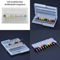 Micro PCB VHM Bohrer Set 0,1-3,0mm Mini Hartmetallbohrer CNC Gravur Schaftfräser