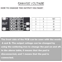 Step-Up Spannungswandler Modul 5V 8V 9V 12V Boost Converter Arduino 2 Stück S311