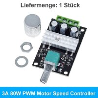 PWM Motorregler Drehzahl Regler Speed Controller 3V 6V 12V 24V 28V 2A 3A 5A 10A