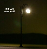 LED Straßenlampen H0 TT Lampen Leuchten 6,5cm Laternen Modellbahn 10 Stück S105