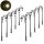 LED Straßenlampen H0 TT Lampen Leuchten 6,5cm Laternen Modellbahn 10 Stück S105
