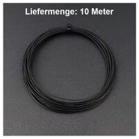 Microkabel Draht 36 AWG super dünnes Mikro Kabel Ø 0,25mm Kupfer versilbert 10m