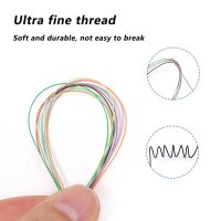 Microkabel Draht 36 AWG super dünnes Mikro Kabel Ø 0,25mm Kupfer versilbert 10m