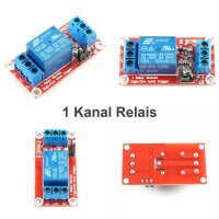 1/2/4/8-Kanal Relais Modul 5V 12V 24V Optokoppler Multi Relay High/Low Trigger