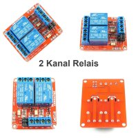 1/2/4/8-Kanal Relais Modul 5V 12V 24V Optokoppler Multi Relay High/Low Trigger