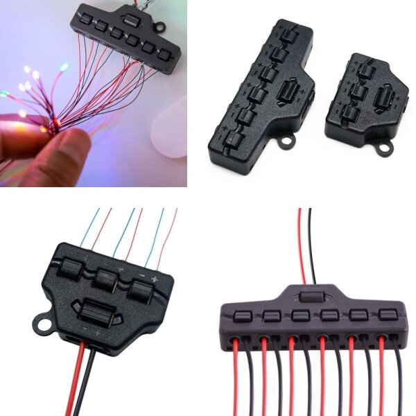 Stromverteiler Verteiler Modellbahn AC DC 3fach 6fach Kabelverteiler Splitter