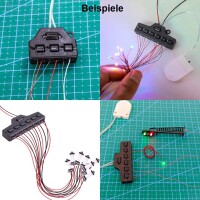 Stromverteiler Verteiler Modellbahn AC DC 3fach 6fach Kabelverteiler Splitter