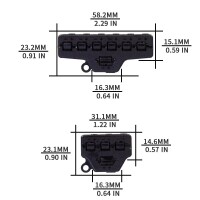 Stromverteiler Verteiler Modellbahn AC DC 3fach 6fach Kabelverteiler Splitter
