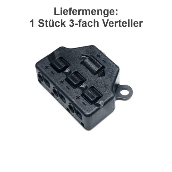 Stromverteiler Verteiler Modellbahn AC DC 3fach 6fach Kabelverteiler Splitter 3-fach Verteiler