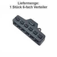 Stromverteiler Verteiler Modellbahn AC DC 3fach 6fach...