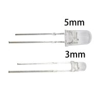 Flacker LED 3mm 5mm Flackerlicht Kerze Lagerfeuer Feuer Flamme LEDs 10 Stück