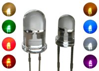 Flacker LED Set 3mm oder 5mm Flackerlicht Kerze...