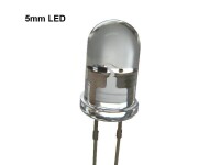 Flacker LED Set 3mm oder 5mm Flackerlicht Kerze Lagerfeuer Feuer LEDs 8 Farben