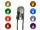 Flacker LED Set 3mm oder 5mm Flackerlicht Kerze Lagerfeuer Feuer LEDs 8 Farben