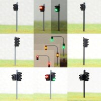 H0 Ampeln Verkehrsampeln Fußgänger 2...