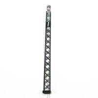 H0 Gittermastleuchten Lampen Gittermast LED Bahnleuchten Laternen 5 Stück A2141
