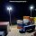 LED Flutlichtstrahler Flutlicht H0 Lampen Leuchten 2 Strahler Mast 5 Stück S175