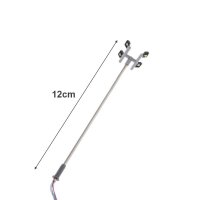 LED Flutlichtstrahler Flutlicht H0 Lampen Leuchten 4 Strahler Mast 5 Stück S219