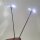 LED Flutlichtstrahler Flutlicht H0 Lampen Leuchten 4 Strahler Mast 5 Stück S219