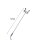 LED Flutlichtstrahler Flutlicht H0 Lampen Leuchten 4 Strahler Mast 5 Stück S219