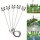 LED Flutlichtstrahler Flutlicht H0 Lampen Leuchten 4 Strahler Mast 5 Stück S235