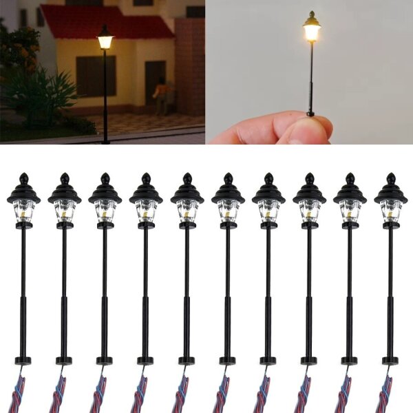 LED Straßenlampen Parkleuchte N TT 4,7cm Lampen Leuchten Laterne 10 Stück S539