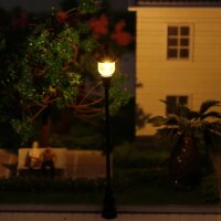 LED Straßenlampen H0 Lampen Leuchten Laterne variabel 6 - 7,5cm 10 Stück S548