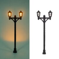 LED Straßenlampen H0 TT Lampen Leuchten Laternen variabel 5 - 7cm 10 Stück S054
