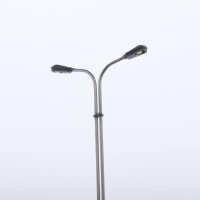 LED Straßenlampen H0 11cm TT 8cm N 5,5cm Laternen Leuchten Modellbahn 10 Stück