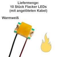 Flacker LED 0805 SMD flackernd Flackerlicht Kerze Lagerfeuer Feuer LEDs 10 Stück