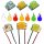 Flacker LED 0805 SMD flackernd Flackerlicht Kerze Lagerfeuer Feuer LEDs 10 Stück