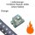 Flacker LED 0805 SMD flackernd Flackerlicht Kerze Lagerfeuer Feuer LEDs 10 Stück